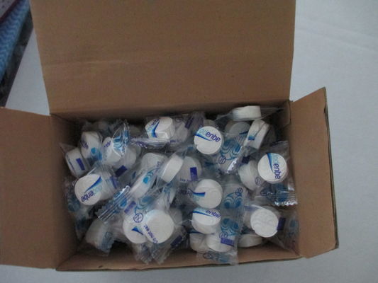 100% Katoenen Mini Magisch Muntstukweefsel/Samengeperst Magisch Handdoekwashandje