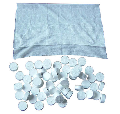 OEM 100% Viscose Magische Tablet veegt met Netwerk Niet-geweven, Samengeperst Weefsel af
