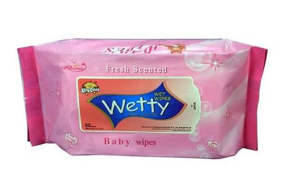 De beschikbare van het de Baby Natte Weefsel niet van de Geurveiligheid Baby van Unscented veegt af